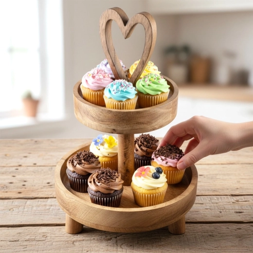 Poignée en forme de cœur et conception pliable