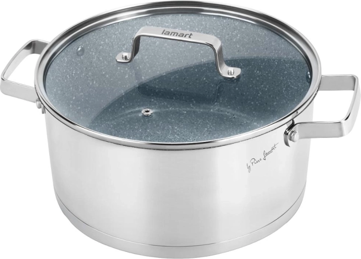 Kochtopf Lamart Stoness 24 cm mit Deckel