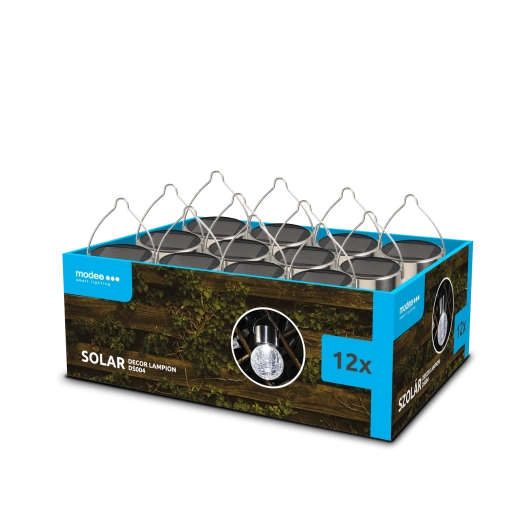 Modee decoratieve solar LED-lampionnen voor in de tuin (12 stuks)