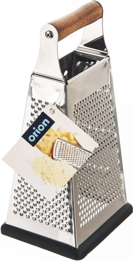 Duurzaam RVS en comfortabele houten handgreep