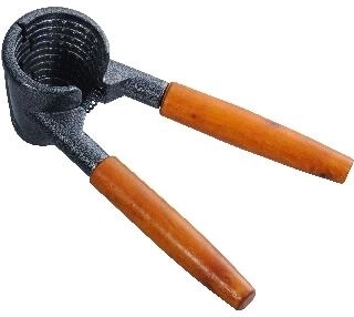 Casse-noix avec poignées en bois 16,5/18 cm