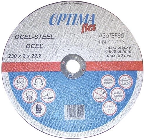 Doorslijpschijf voor staal 150 × 2,0 × 22,2 mm