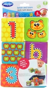 Soft Foam Blocks Playgro - Set of 6 Pieces
