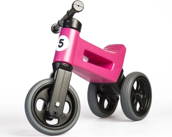 FUNNY WHEELS Rider Sport 2-in-1 balance bike for kids – Pink