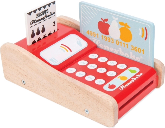 Le Toy Van houten betaalterminal HONEYBAKE