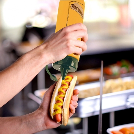 Ideal for mustard and other sauces