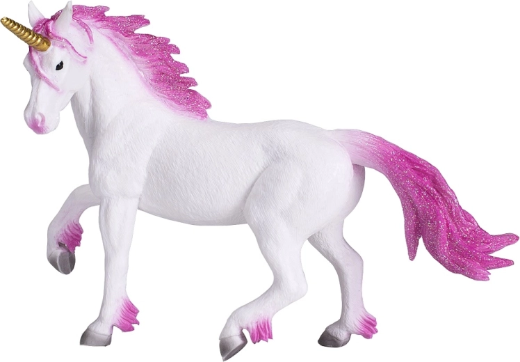 Roze eenhoorn voor fantasierijk spel