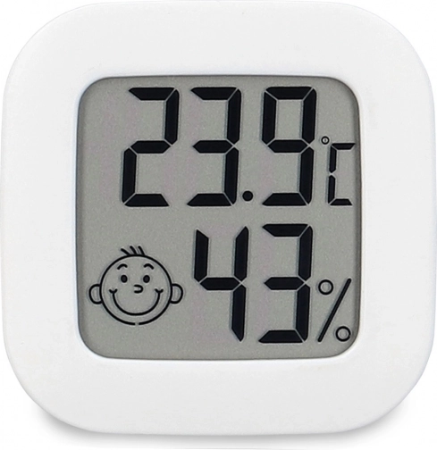 Digitale kamerthermometer en hygrometer