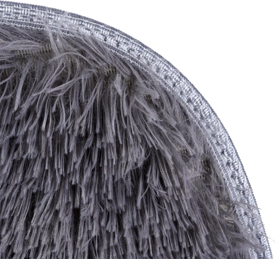 Weiche und flauschige Hochflorfaser