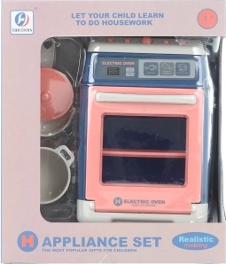 Children's Battery-Powered Stove with Oven