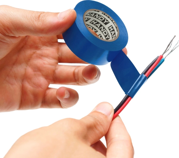 Ruban isolant électrique bleu 15 mm × 10 m
