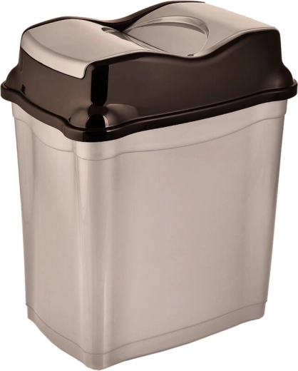 Afvalbak Whirpool 5 l, koffiebruin