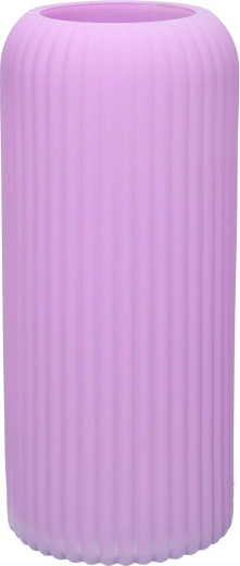 Nora Vase, Matte Purple, 20 cm