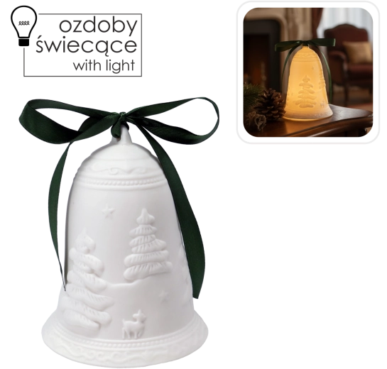 Elegante Reliefmotive zu Weihnachten