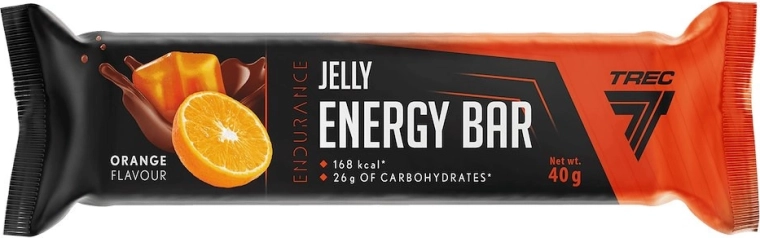 Trec Endurance energiereep met sinaasappelsmaak (jelly) 40 g