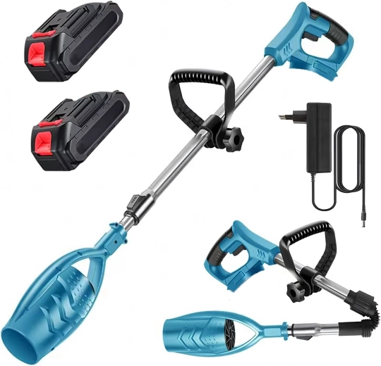 Long runtime with 2× 1300 mAh