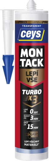 Ceys Montack Turbo colle de montage transparente 290 ml