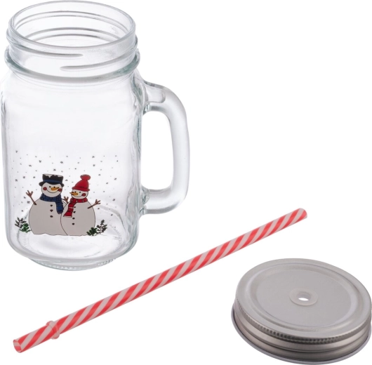 Comfortable handle and practical glass shape