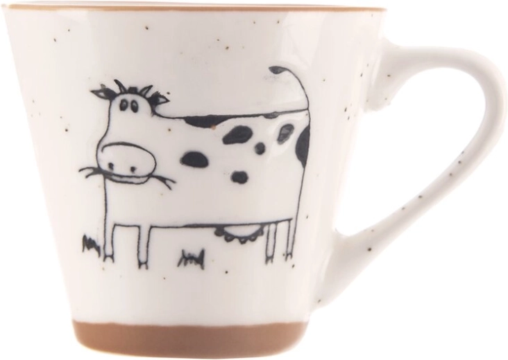 Comfortable handle and durable glaze
