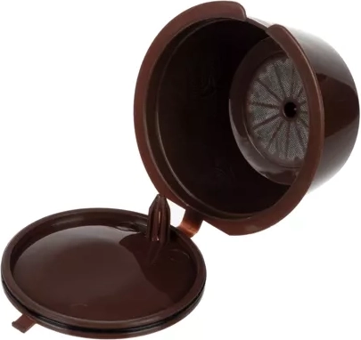 Dichtung und Edelstahlfilter für eine sauberere Tasse