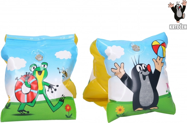 Opblaasbare zwembandjes met MOLLETJE-motief voor kinderen van 3–6 jaar