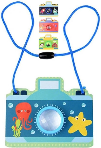 Children’s camera-shaped kaleidoscope to wear around the neck - 1 piece