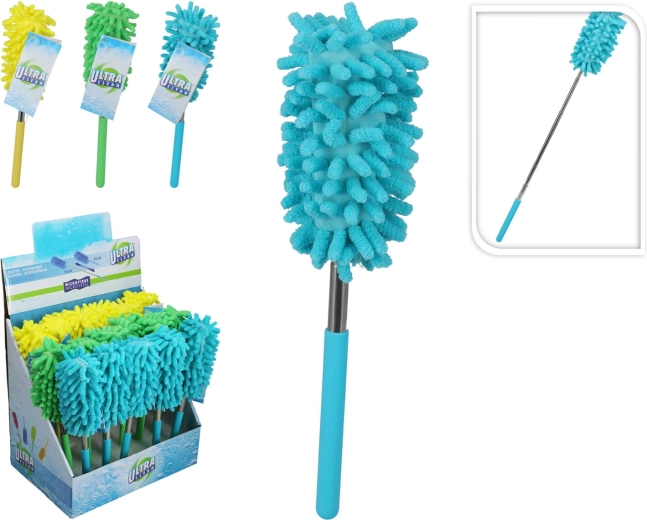 Telescopic Chenille Duster 25–76 cm, assorted colors