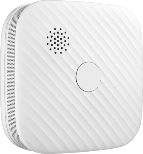 Lauter 85-dB-Alarm und LED-Anzeige