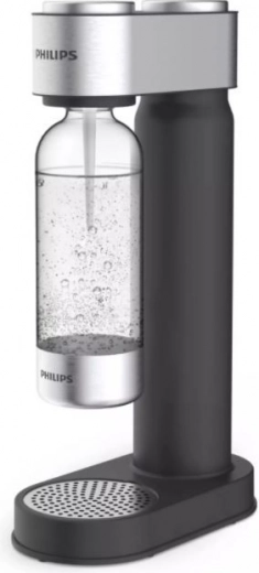 Machine à eau pétillante Philips GoZero, inox noir
