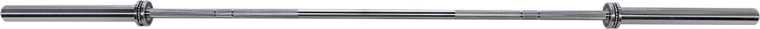 Barre olympique HMS Premium GO901 220 cm avec colliers de serrage rapides
