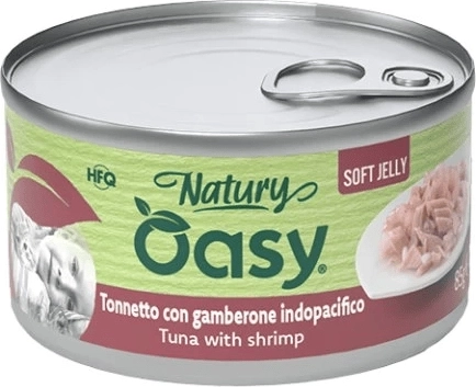 Oasy Nature Soft Jelly – tuna with shrimp 150 g