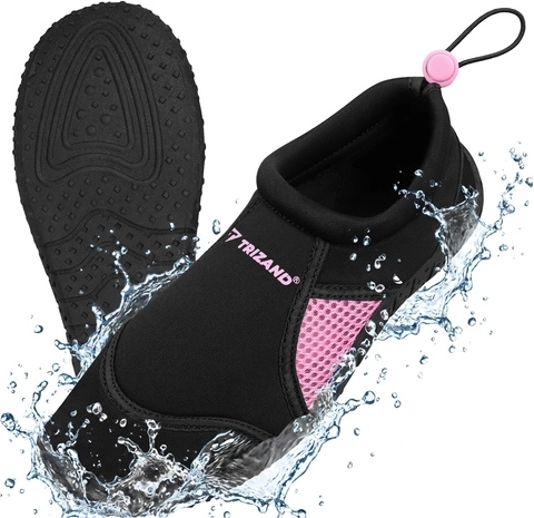 Trizand water shoes black/pink, size 36