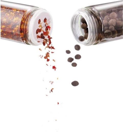 Pots à épices en verre résistants
