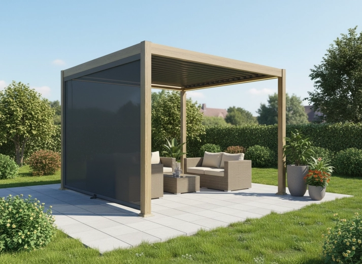 Accessoire élégant pour pergola