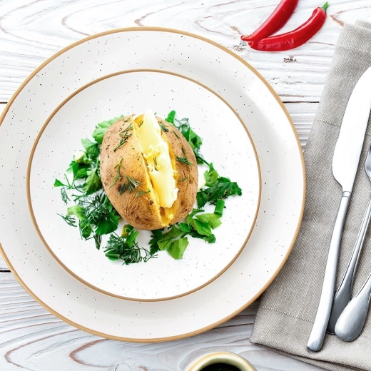 Spülmaschinen- und mikrowellengeeignet