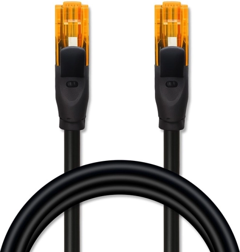 Gold-plated RJ-45 contacts