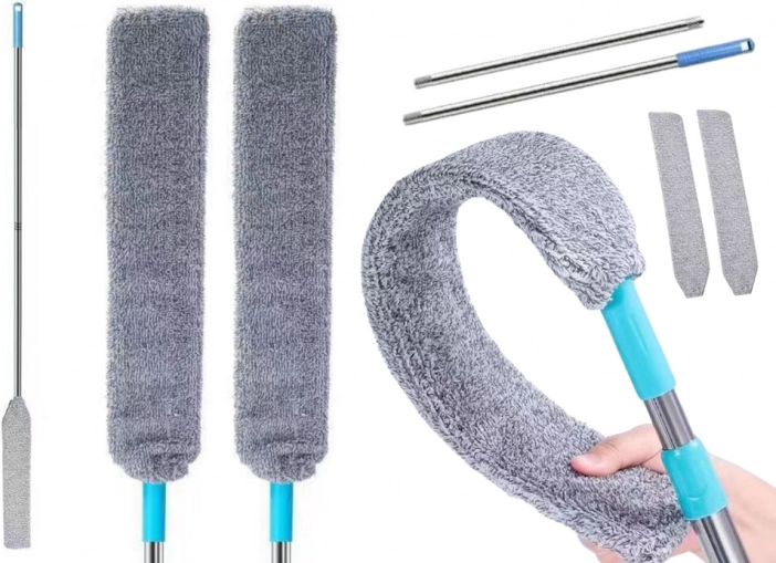 Plumeau télescopique en microfibre