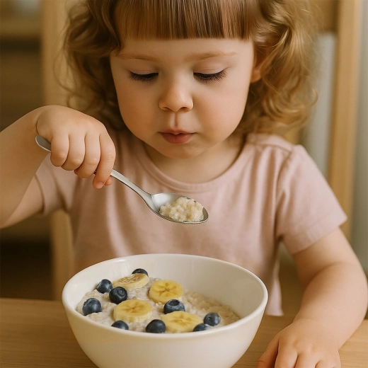 Child-friendly shape for a comfortable grip