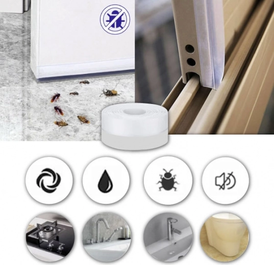 Schutz vor Zugluft, Lärm und Insekten