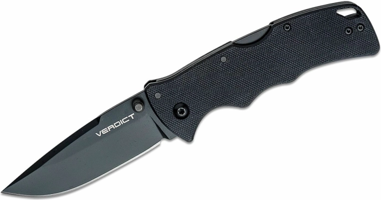 Cold Steel Verdict Spear Point folding knife 7.6 cm black G10