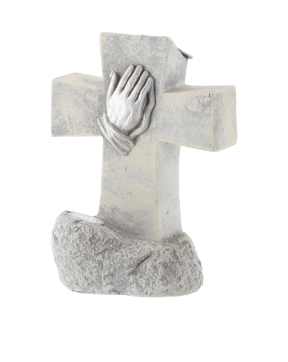Dignified motif of praying hands