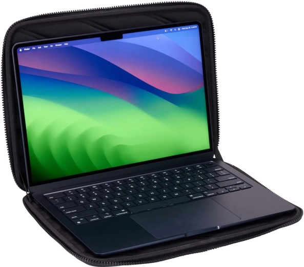 Clamshell opening for working directly from the sleeve