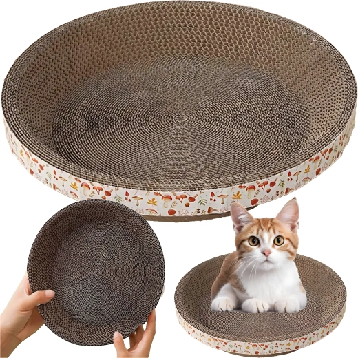 Zwei Funktionen in einem: Kratzbrett und Schlafplatz