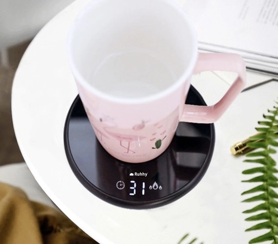 Chauffe-boisson universel pour différentes tasses + pieds antidérapants