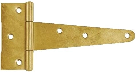 Driehoekig scharnier 100 × 30 × 65 × 2 mm, geel verzinkt