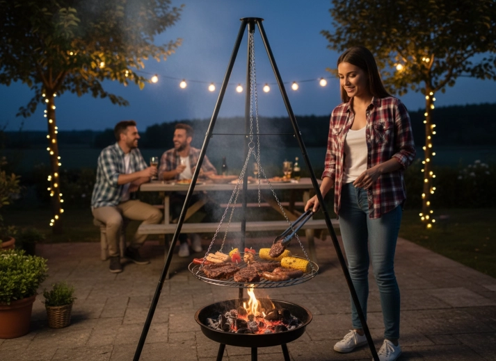 Grilling for the whole crew