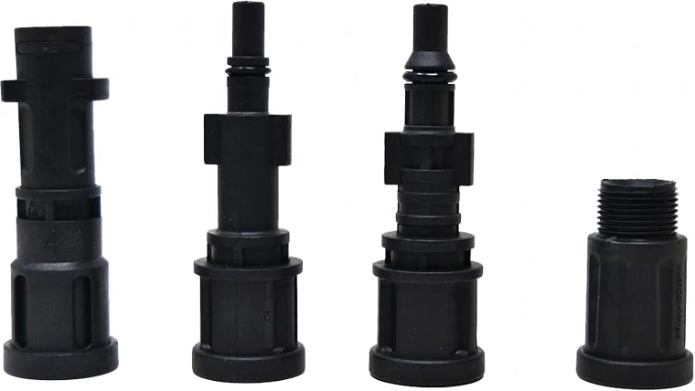 Universele adapters voor verschillende reinigers