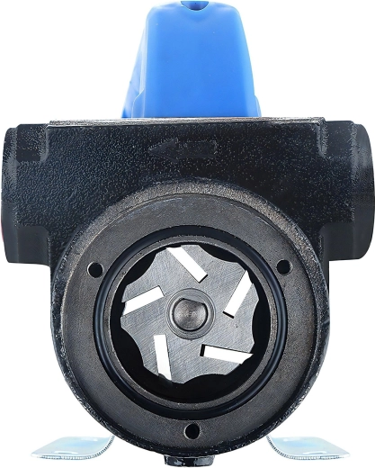 Fast and efficient pumping in a compact body