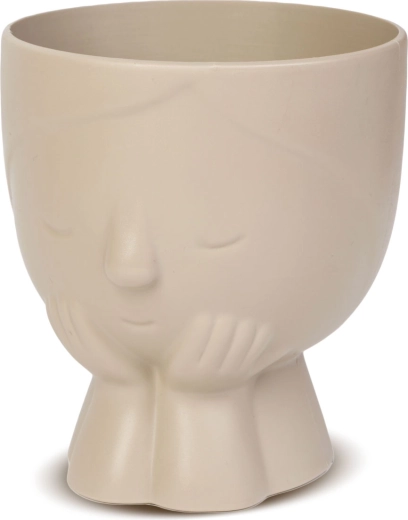Verspieltes Design mit Gesicht
