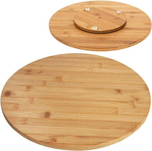 Bamboe draaibaar serveerplateau Orion 35 cm